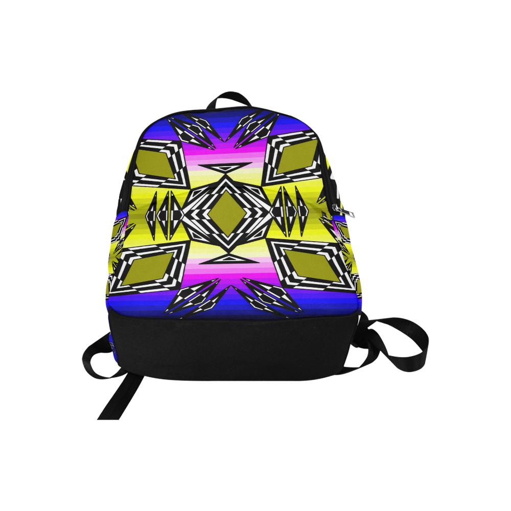 Prairie Fire Sunset Fabric Adult Backpack (Model 1659) Casual Backpack for Adult (1659) e-joyer