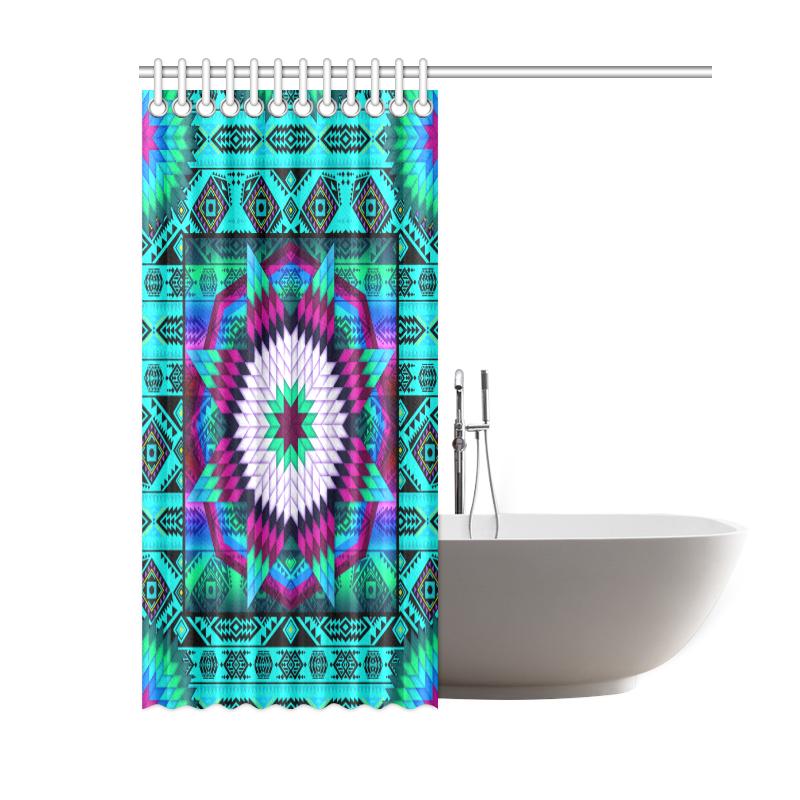 Pretty Sky Star Shower Curtain 60"x72" Shower Curtain 60"x72" e-joyer