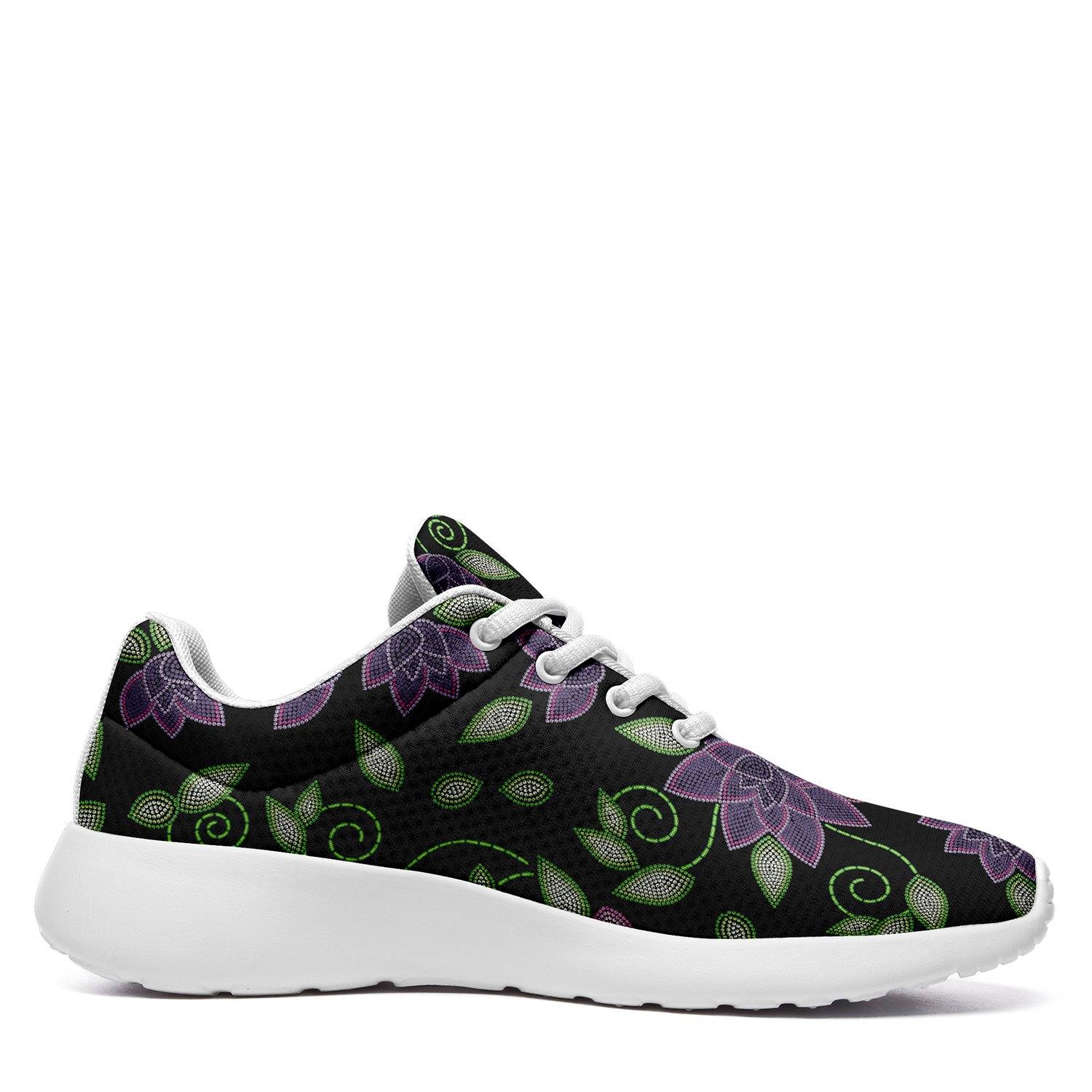 Purple Beaded Rose Ikkaayi Sport Sneakers ikkaayi Herman
