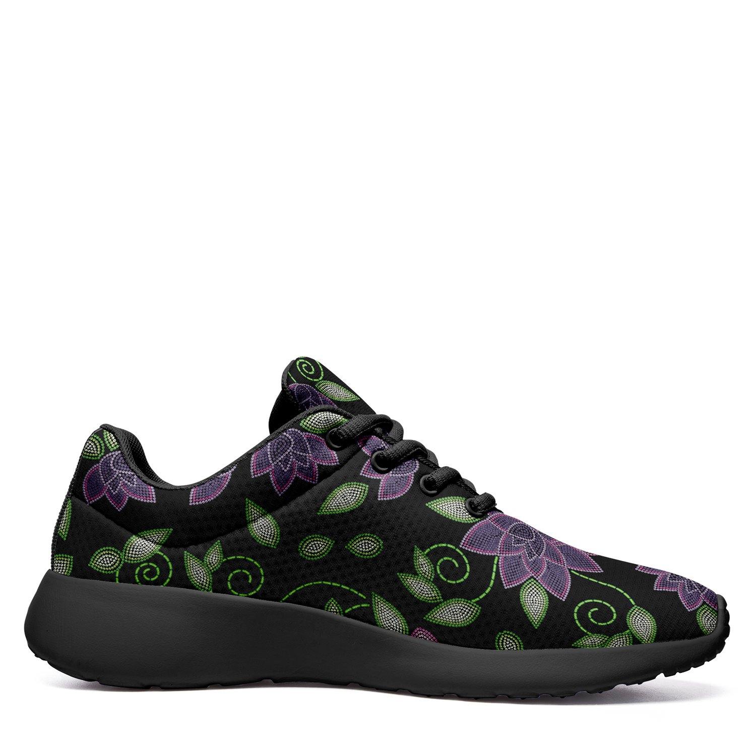 Purple Beaded Rose Ikkaayi Sport Sneakers ikkaayi Herman