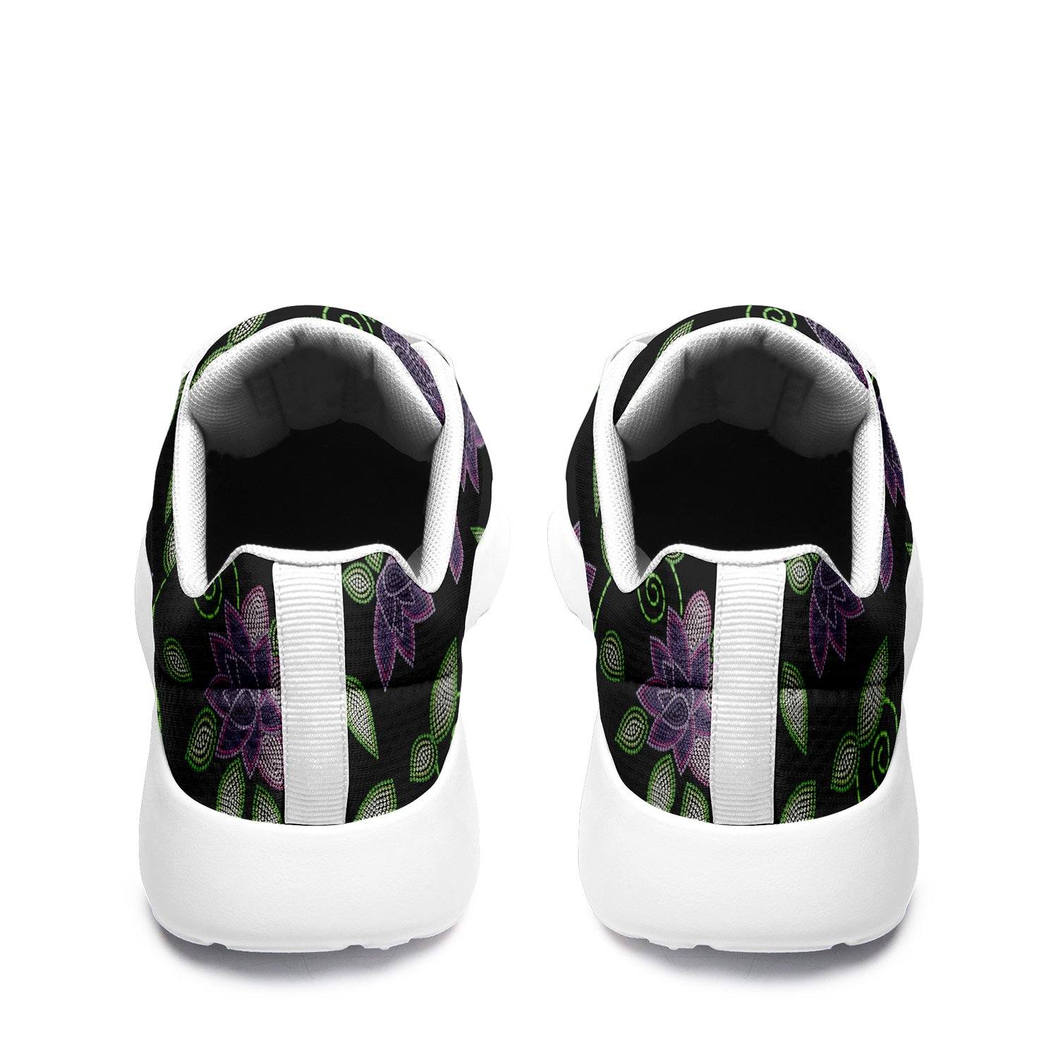 Purple Beaded Rose Ikkaayi Sport Sneakers ikkaayi Herman