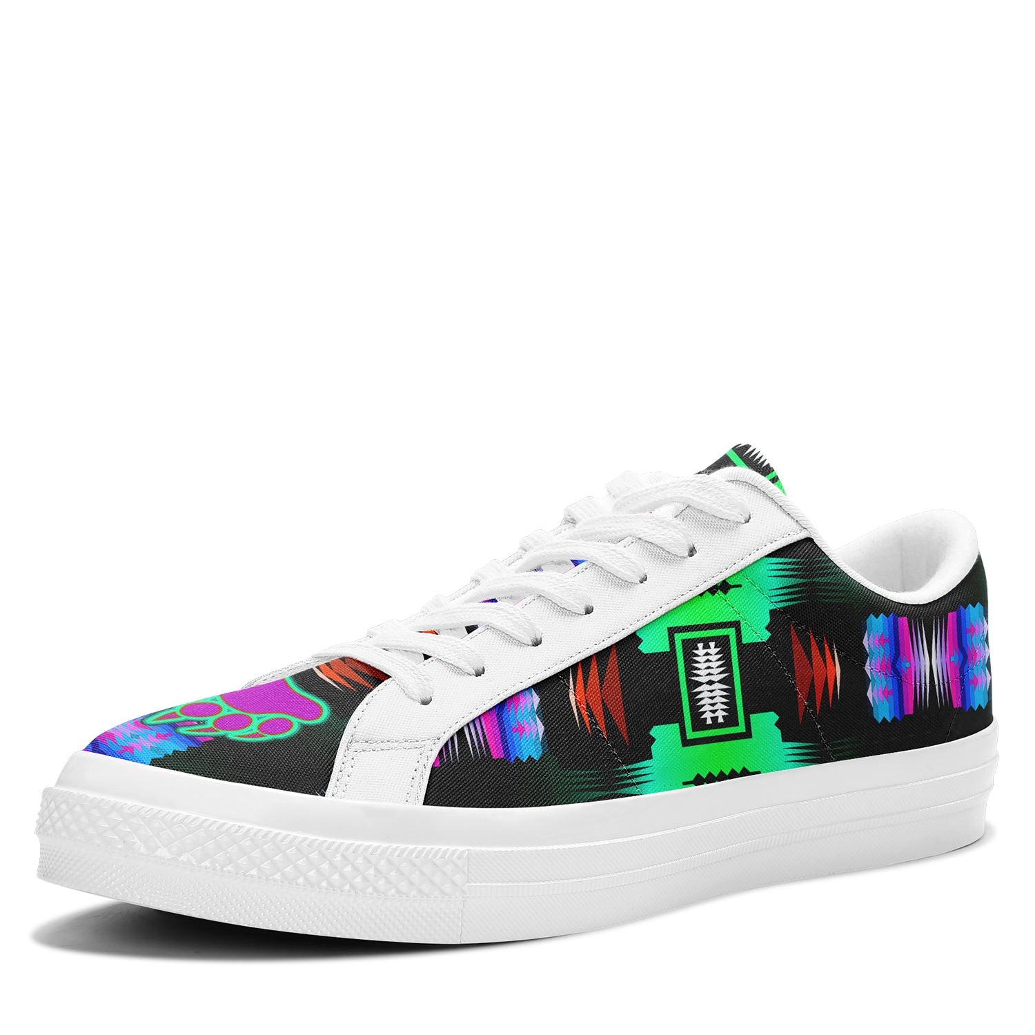 Purple Midnight Bearpaw Aapisi Low Top Canvas Shoes White Sole 49 Dzine