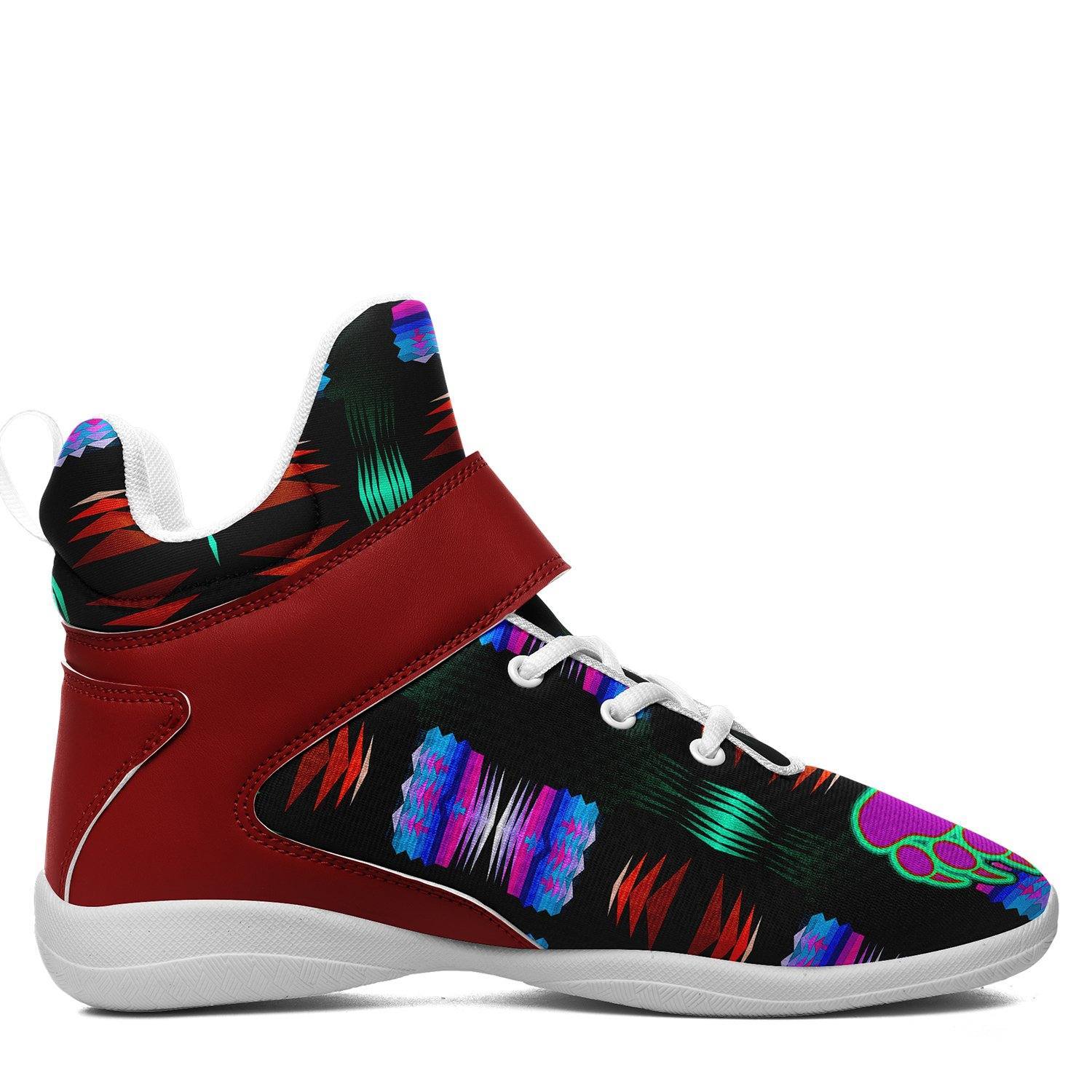 Purple Midnight Bearpaw Ipottaa Basketball / Sport High Top Shoes - White Sole 49 Dzine