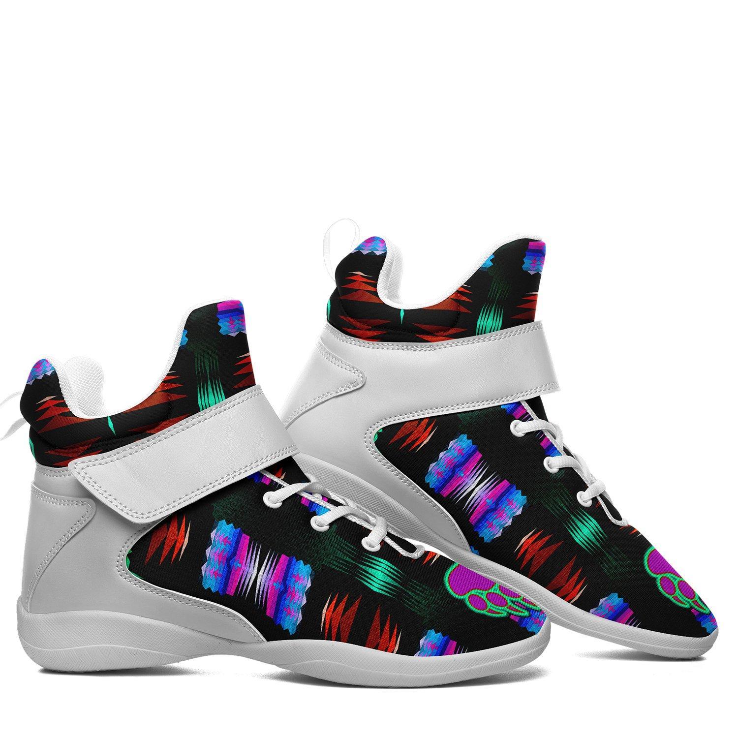 Purple Midnight Bearpaw Ipottaa Basketball / Sport High Top Shoes - White Sole 49 Dzine
