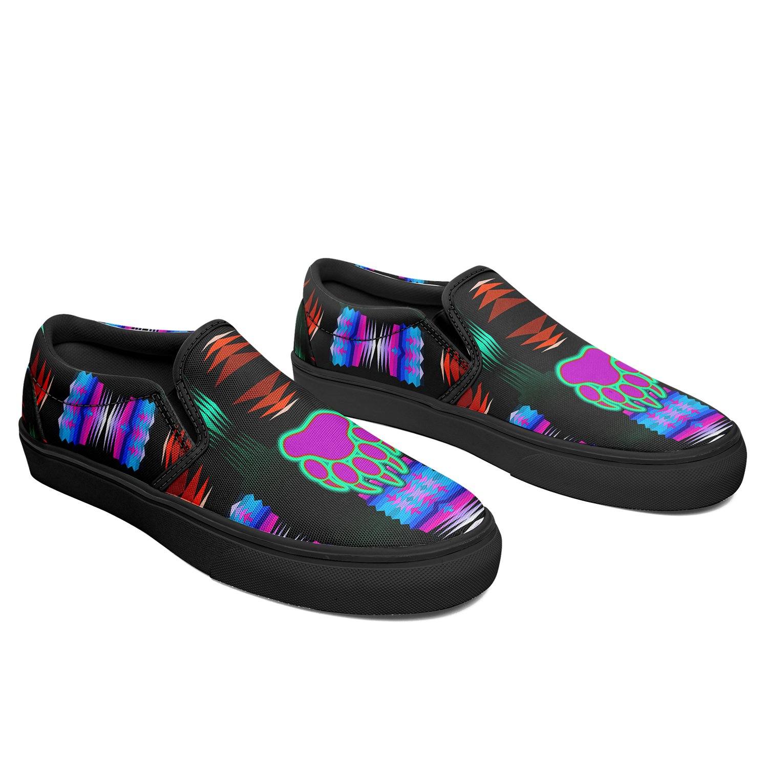 Purple Midnight Bearpaw Otoyimm Canvas Slip On Shoes 49 Dzine