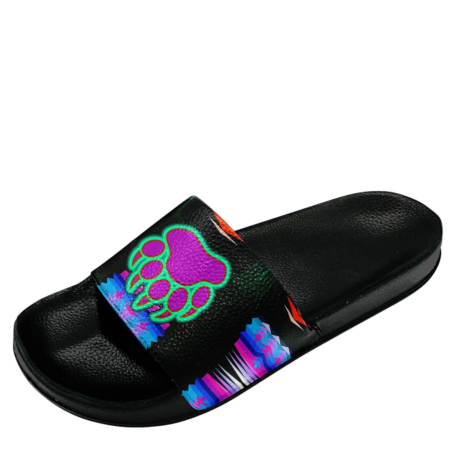 Purple Midnight Bearpaw Slide Sandals 49 Dzine
