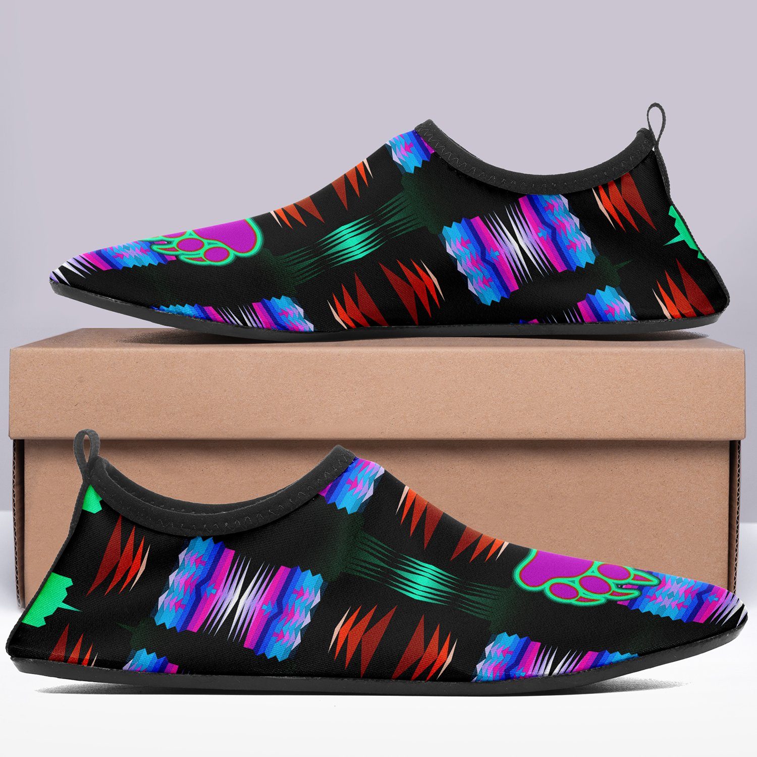 Purple Midnight Bearpaw Sockamoccs Slip On Shoes 49 Dzine