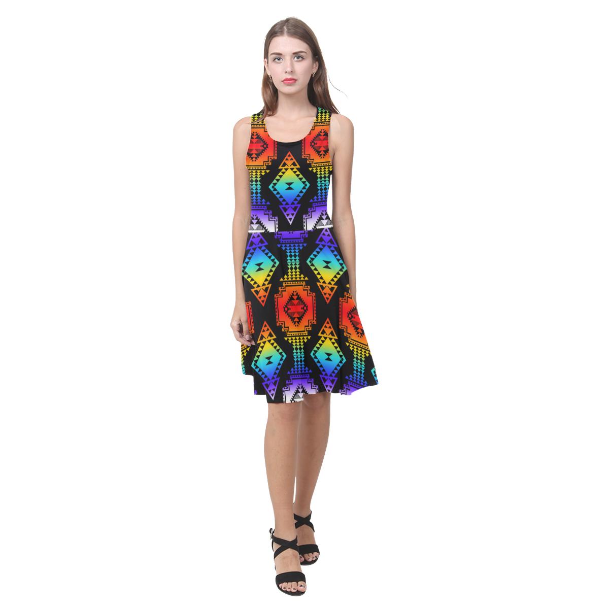 Rainbow Gathering Atalanta Casual Sundress(Model D04) Atalanta Sundress (D04) e-joyer