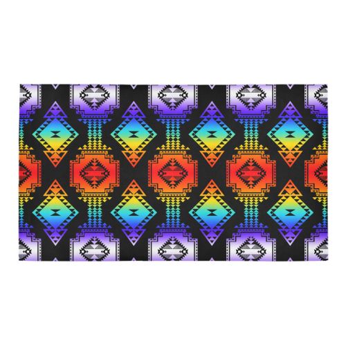 Rainbow Gathering Bath Rug 16''x 28'' Bath Rug 16''x 28'' e-joyer