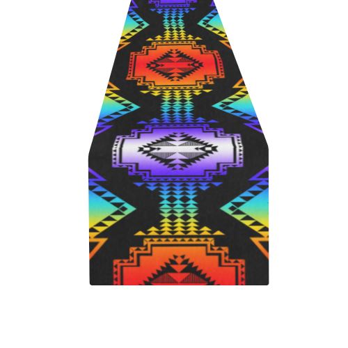 Rainbow Gathering Table Runner 16x72 inch Table Runner 16x72 inch e-joyer