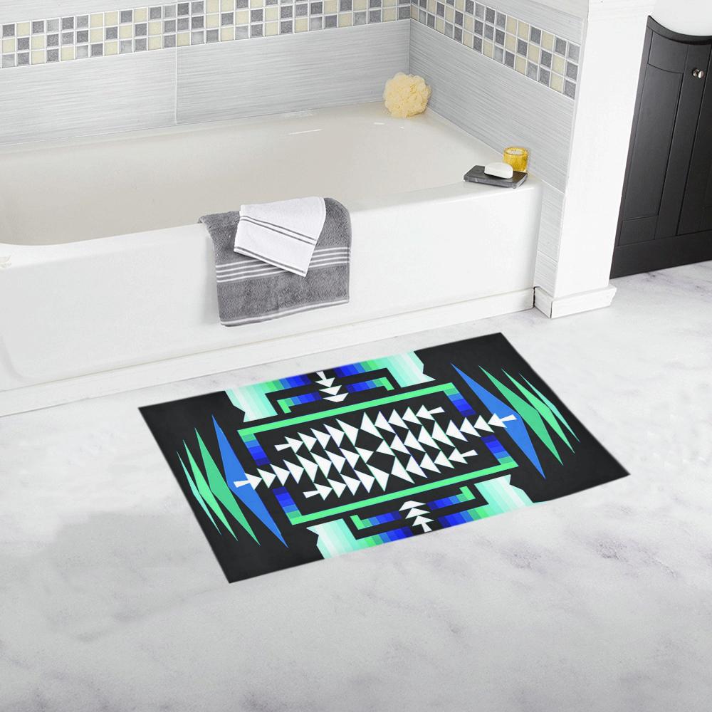 Rainy Skies Sage Bath Rug 16''x 28'' Bath Rug 16''x 28'' e-joyer