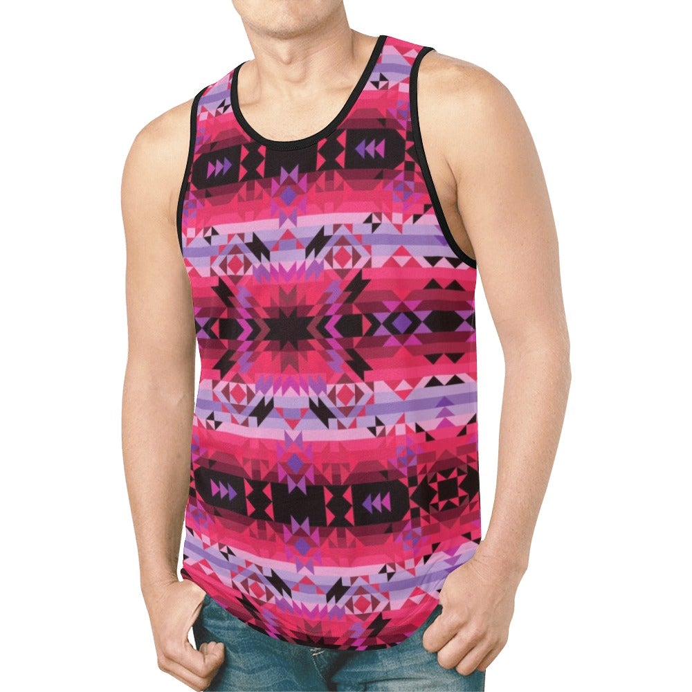 Red Star New All Over Print Tank Top for Men (Model T46) tank top e-joyer