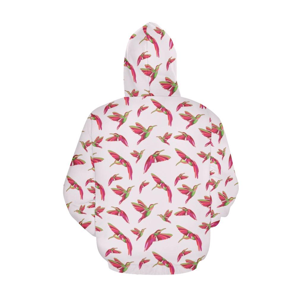 Red Swift Colourful All Over Print Hoodie for Women (USA Size) (Model H13) All Over Print Hoodie for Women (H13) e-joyer