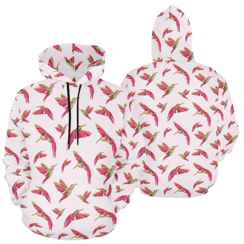 Red Swift Colourful All Over Print Hoodie for Women (USA Size) (Model H13) All Over Print Hoodie for Women (H13) e-joyer