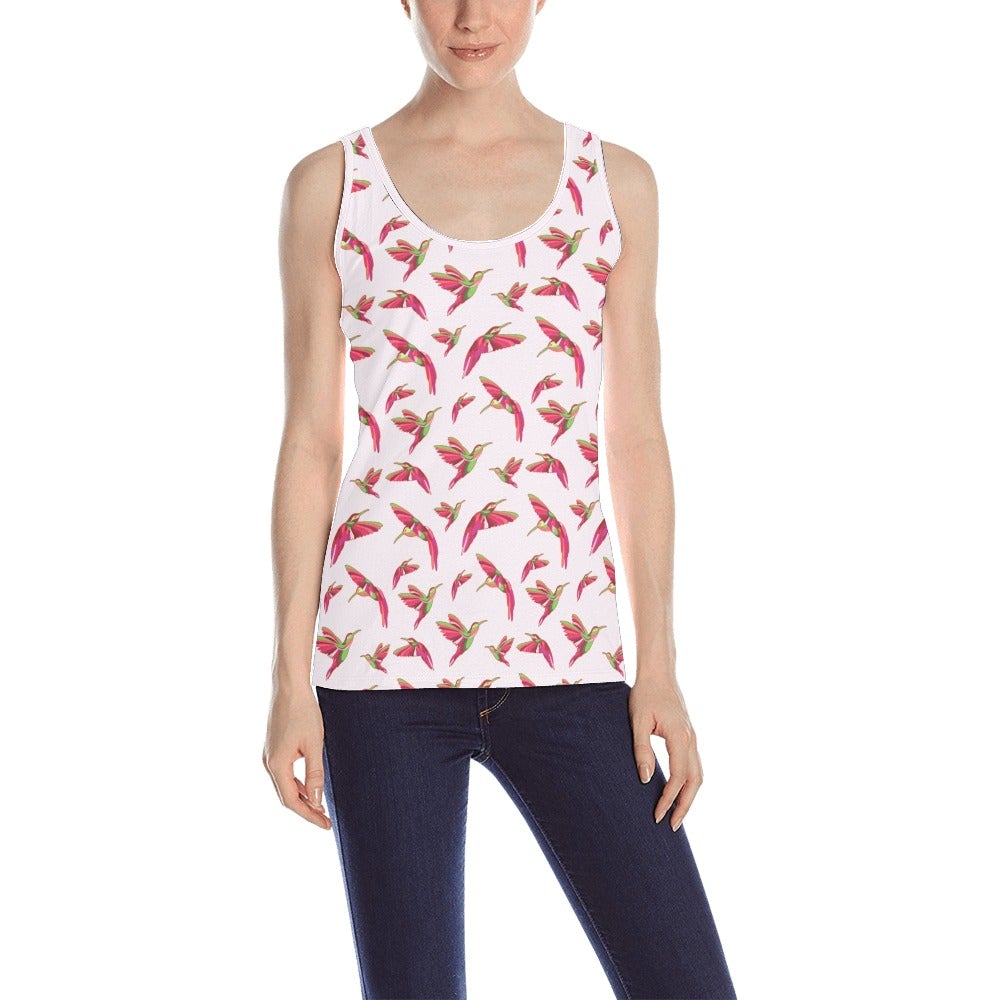 Red Swift Colourful All Over Print Tank Top for Women (Model T43) All Over Print Tank Top for Women (T43) e-joyer