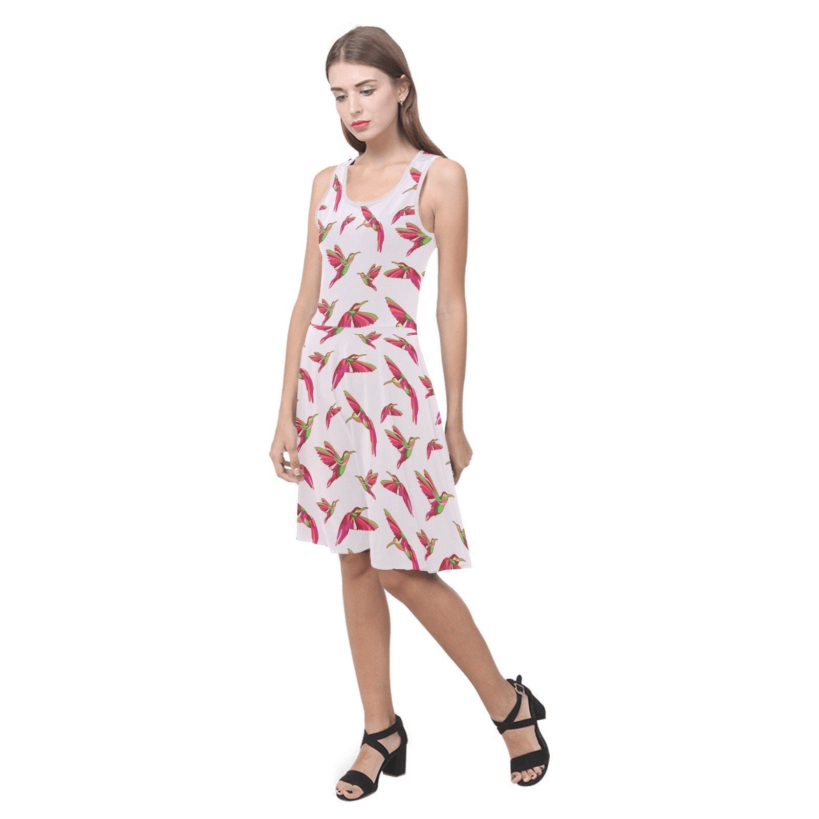 Red Swift Colourful Atalanta Sundress (Model D04) Atalanta Sundress (D04) e-joyer