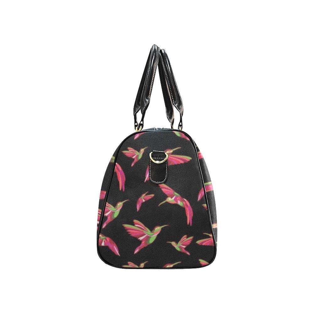 Red Swift Colourful Black New Waterproof Travel Bag/Small (Model 1639) bag e-joyer