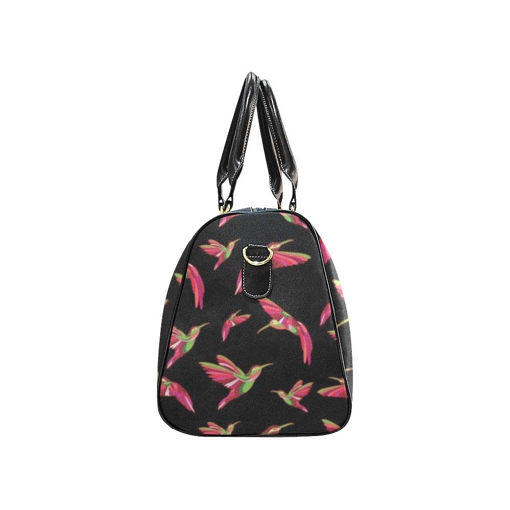 Red Swift Colourful Black New Waterproof Travel Bag/Small (Model 1639) bag e-joyer