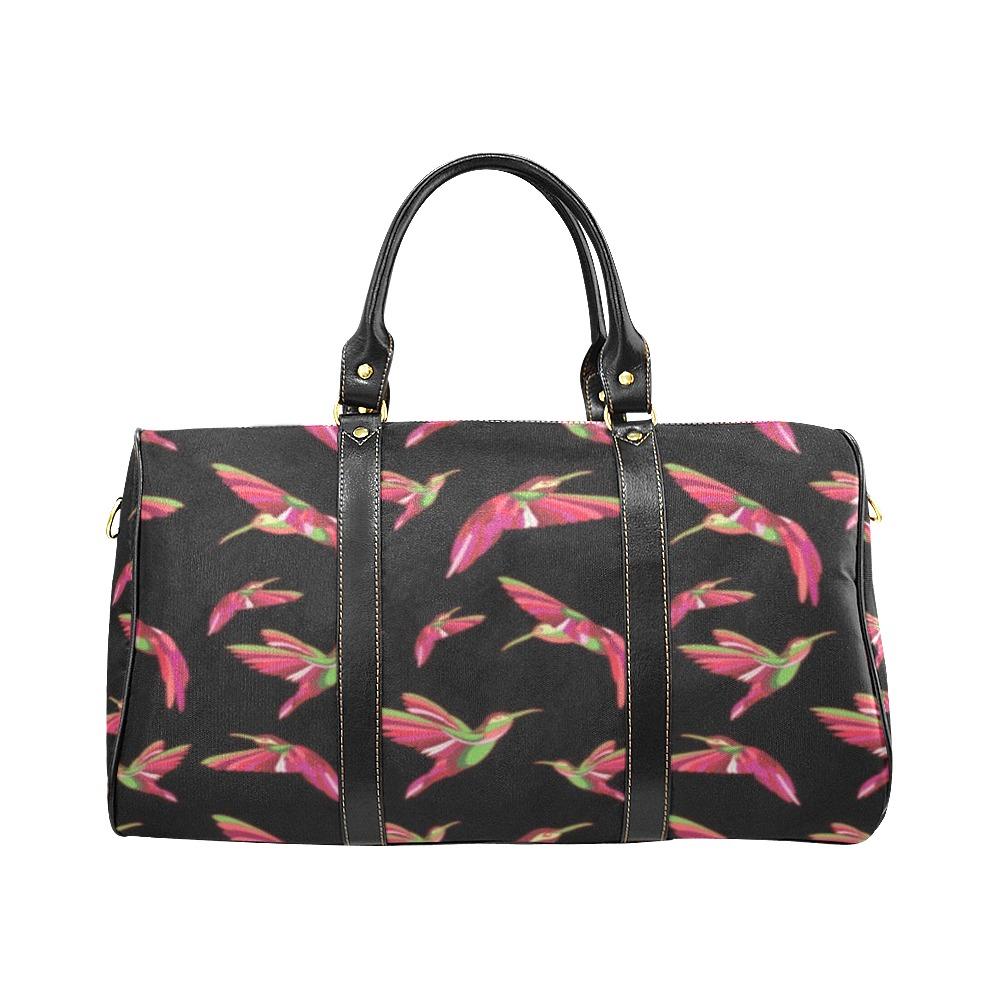 Red Swift Colourful Black New Waterproof Travel Bag/Small (Model 1639) bag e-joyer