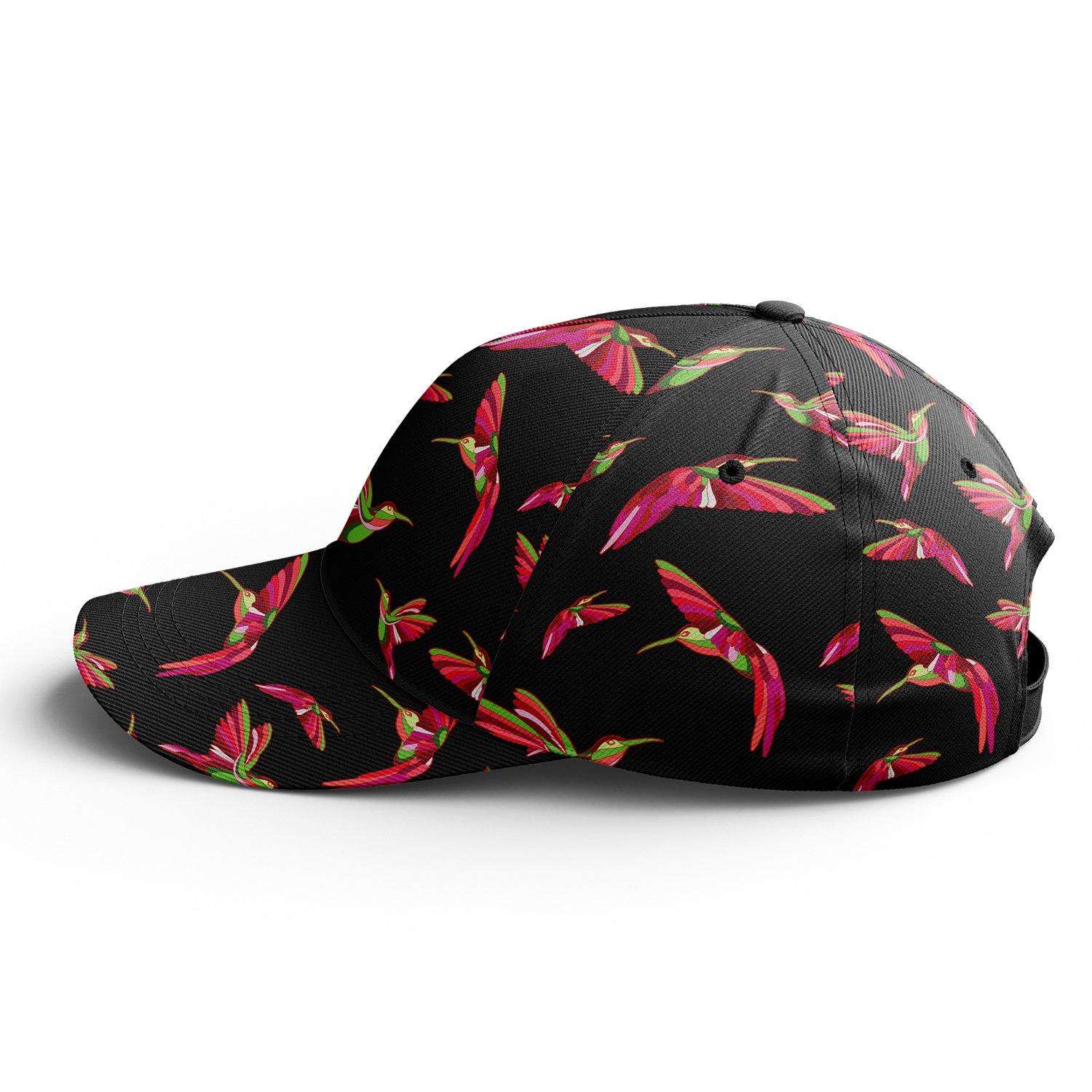 Red Swift Colourful Black Snapback Hat hat Herman