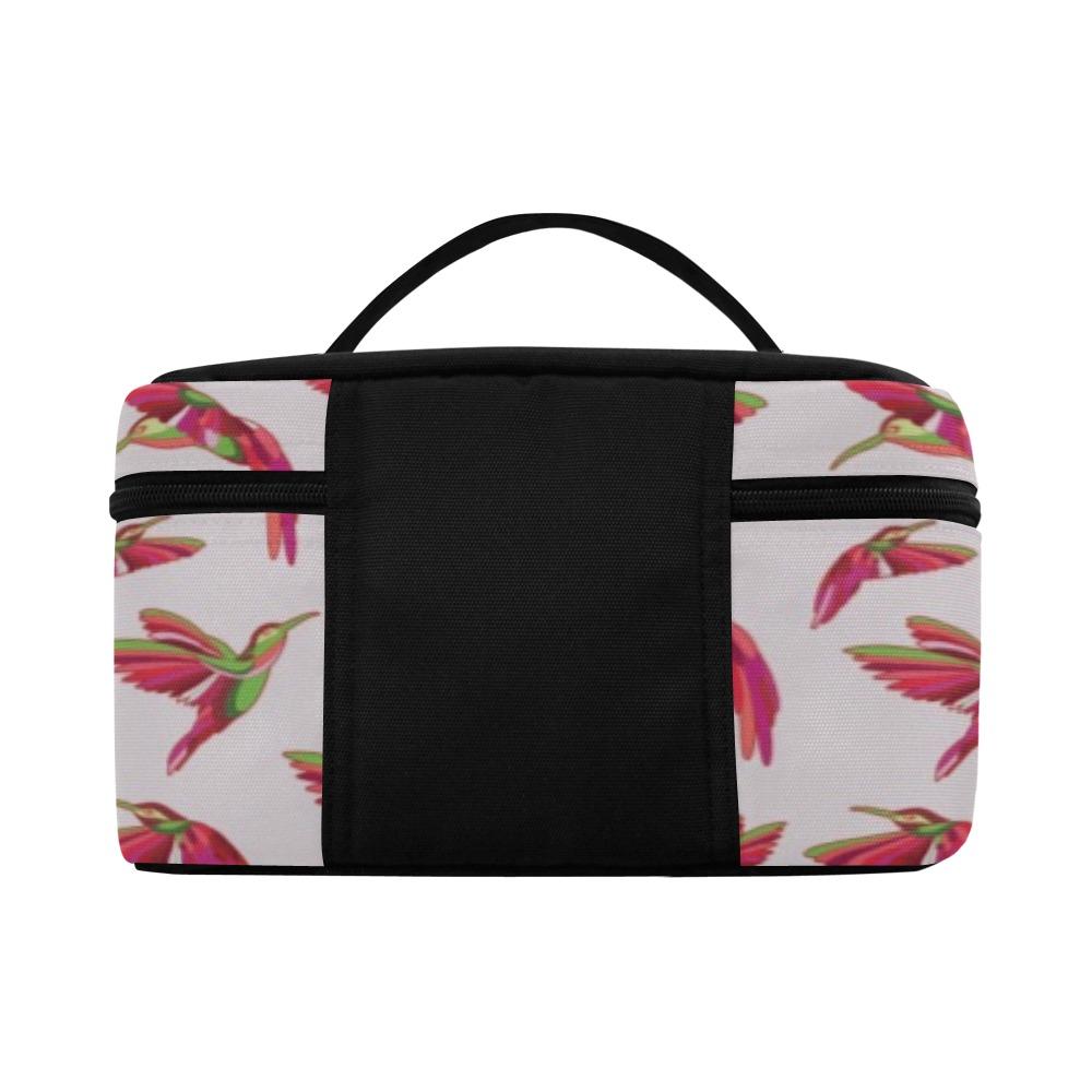 Red Swift Colourful Cosmetic Bag/Large (Model 1658) bag e-joyer