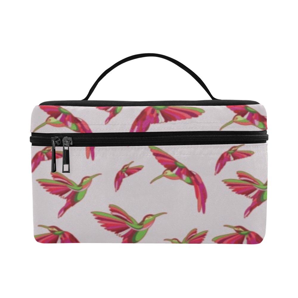 Red Swift Colourful Cosmetic Bag/Large (Model 1658) bag e-joyer