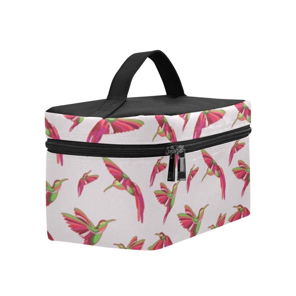Red Swift Colourful Cosmetic Bag/Large (Model 1658) bag e-joyer