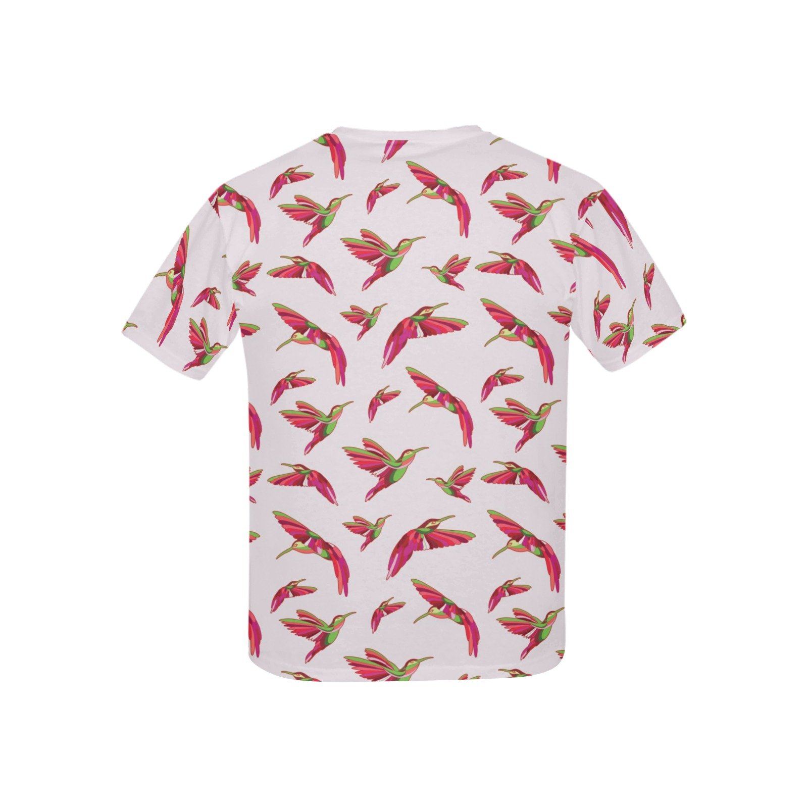 Red Swift Colourful Kids' All Over Print T-shirt (USA Size) (Model T40) All Over Print T-shirt for Kid (T40) e-joyer