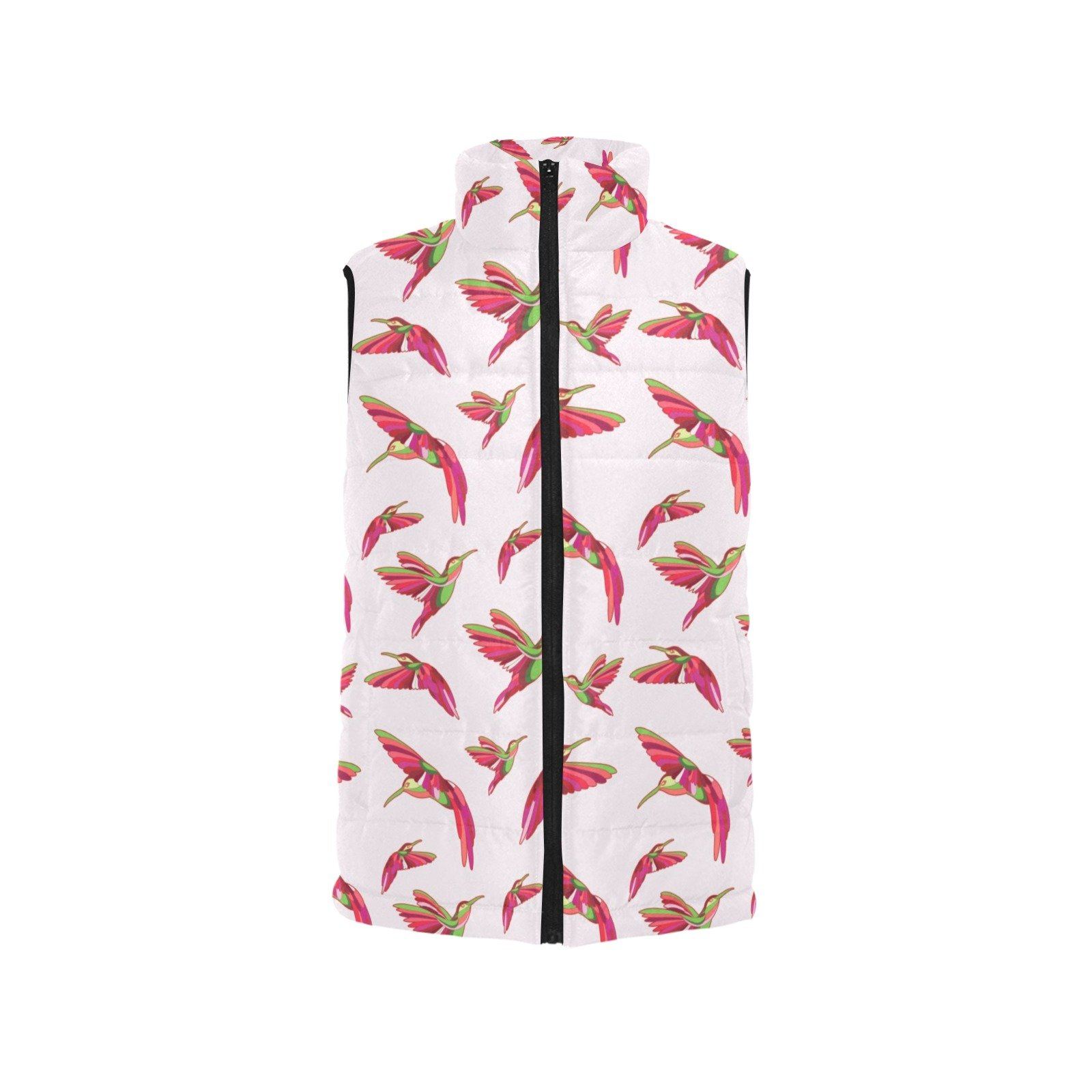 Red Swift Colourful Men's Padded Vest Jacket (Model H44) Men's Padded Vest Jacket (H44) e-joyer