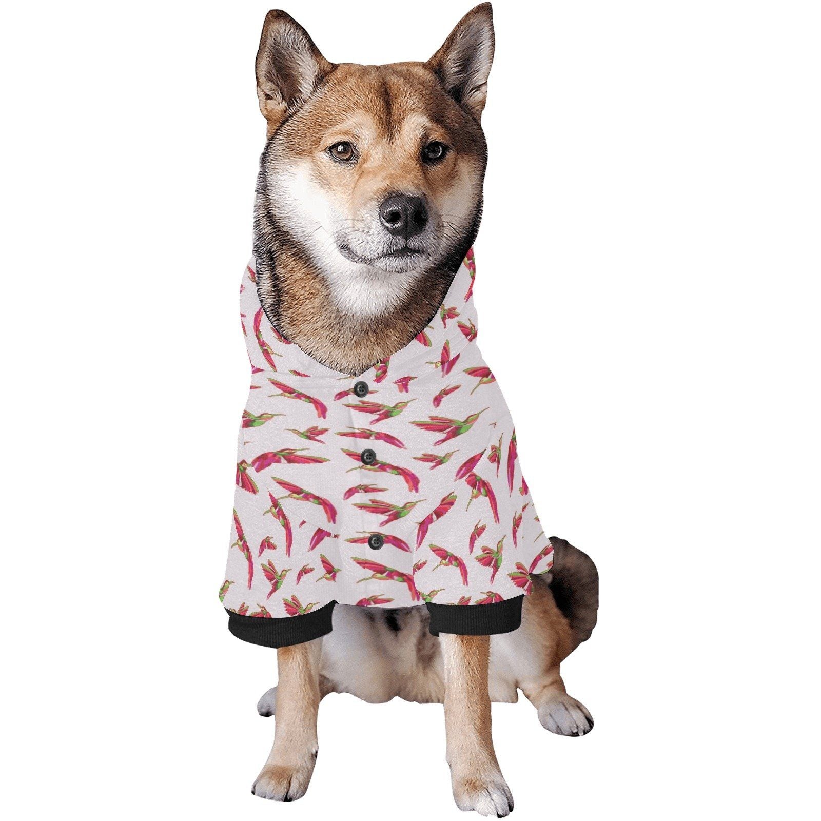 Red Swift Colourful Pet Dog Hoodie Pet Dog Hoodie e-joyer