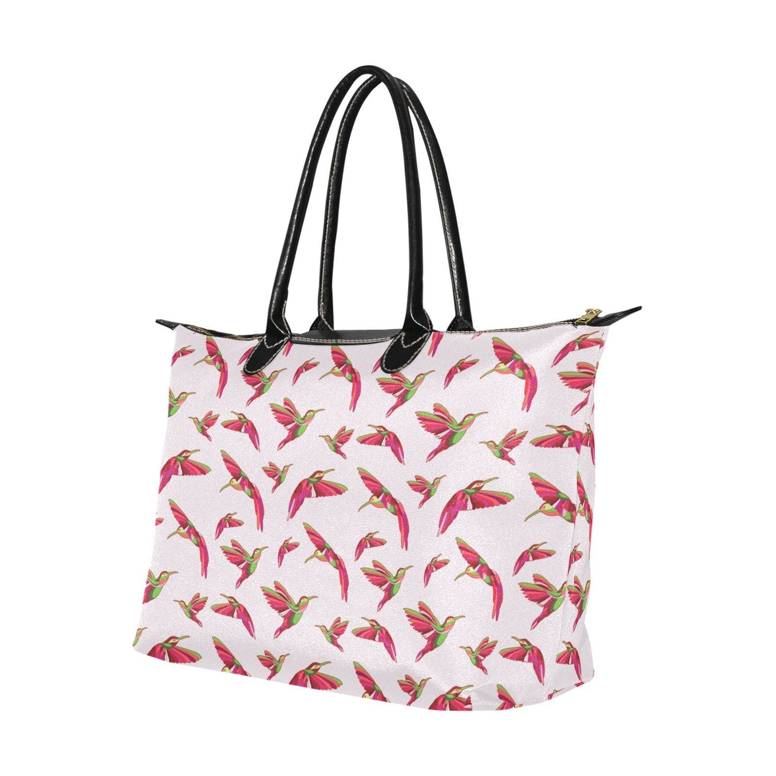 Red Swift Colourful Single-Shoulder Lady Handbag (Model 1714) bag e-joyer