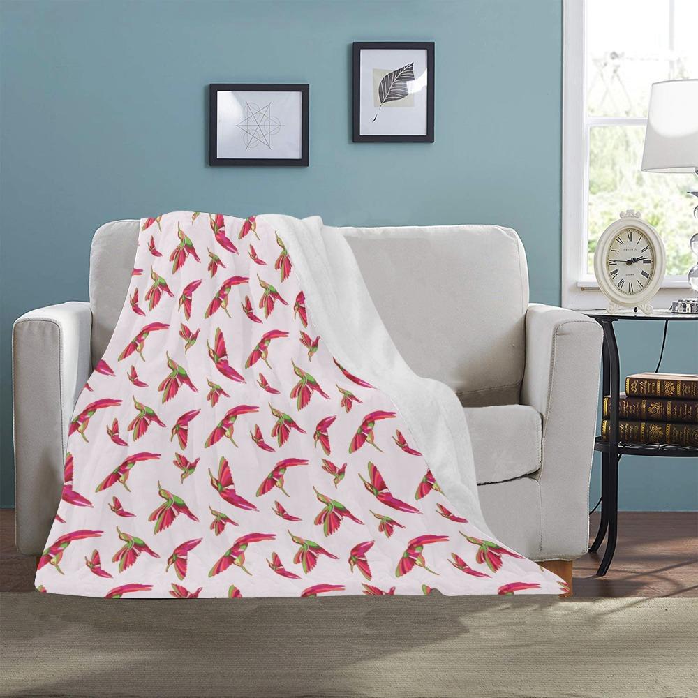 Red Swift Colourful Ultra-Soft Micro Fleece Blanket 40"x50" Ultra-Soft Blanket 40''x50'' e-joyer