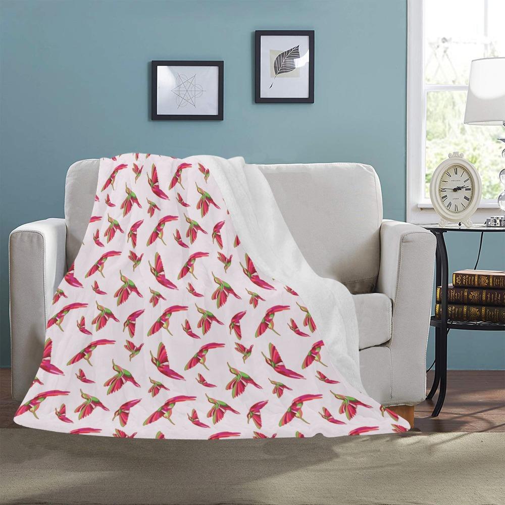 Red Swift Colourful Ultra-Soft Micro Fleece Blanket 50"x60" Ultra-Soft Blanket 50''x60'' e-joyer