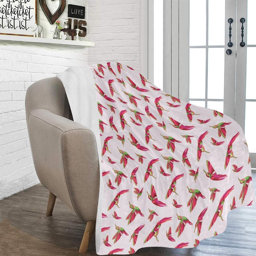 Red Swift Colourful Ultra-Soft Micro Fleece Blanket 60"x80" Ultra-Soft Blanket 60''x80'' e-joyer