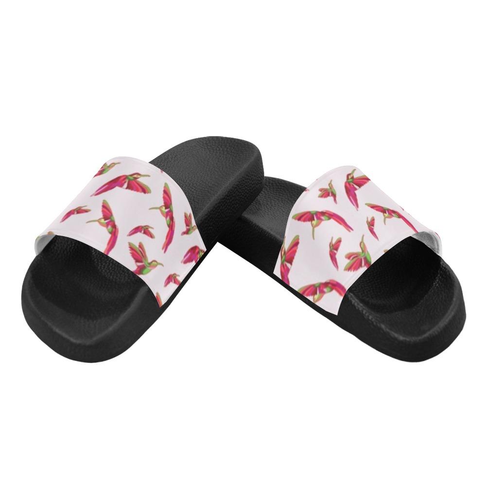 Red Swift Colourful Women's Slide Sandals (Model 057) Women's Slide Sandals (057) e-joyer