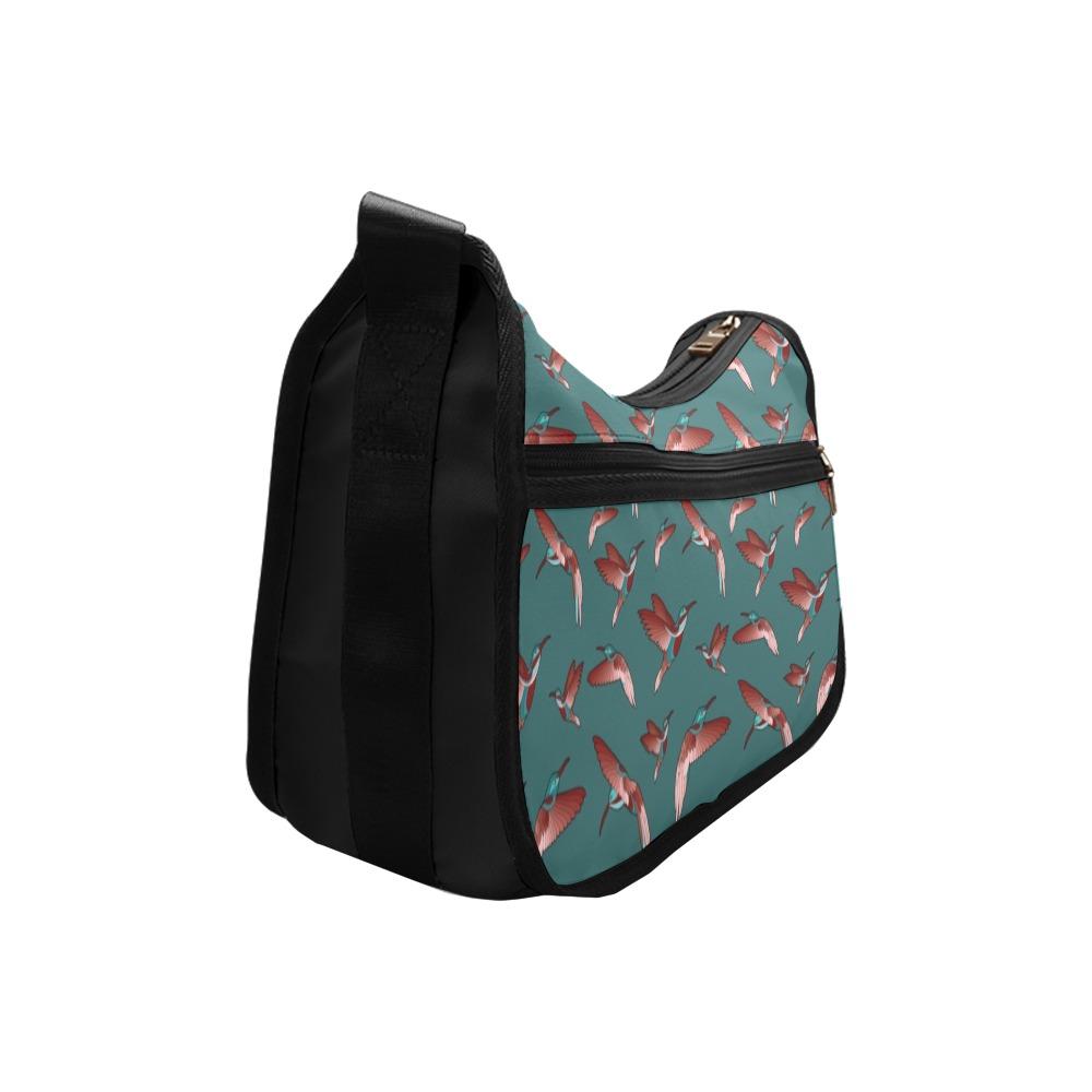 Red Swift Turquoise Crossbody Bags (Model 1616) Crossbody Bags (1616) e-joyer