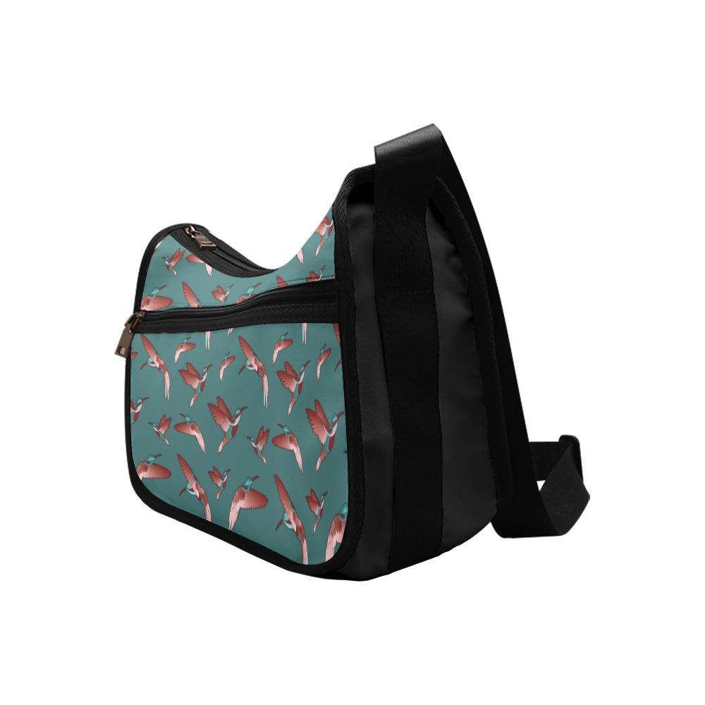 Red Swift Turquoise Crossbody Bags (Model 1616) Crossbody Bags (1616) e-joyer