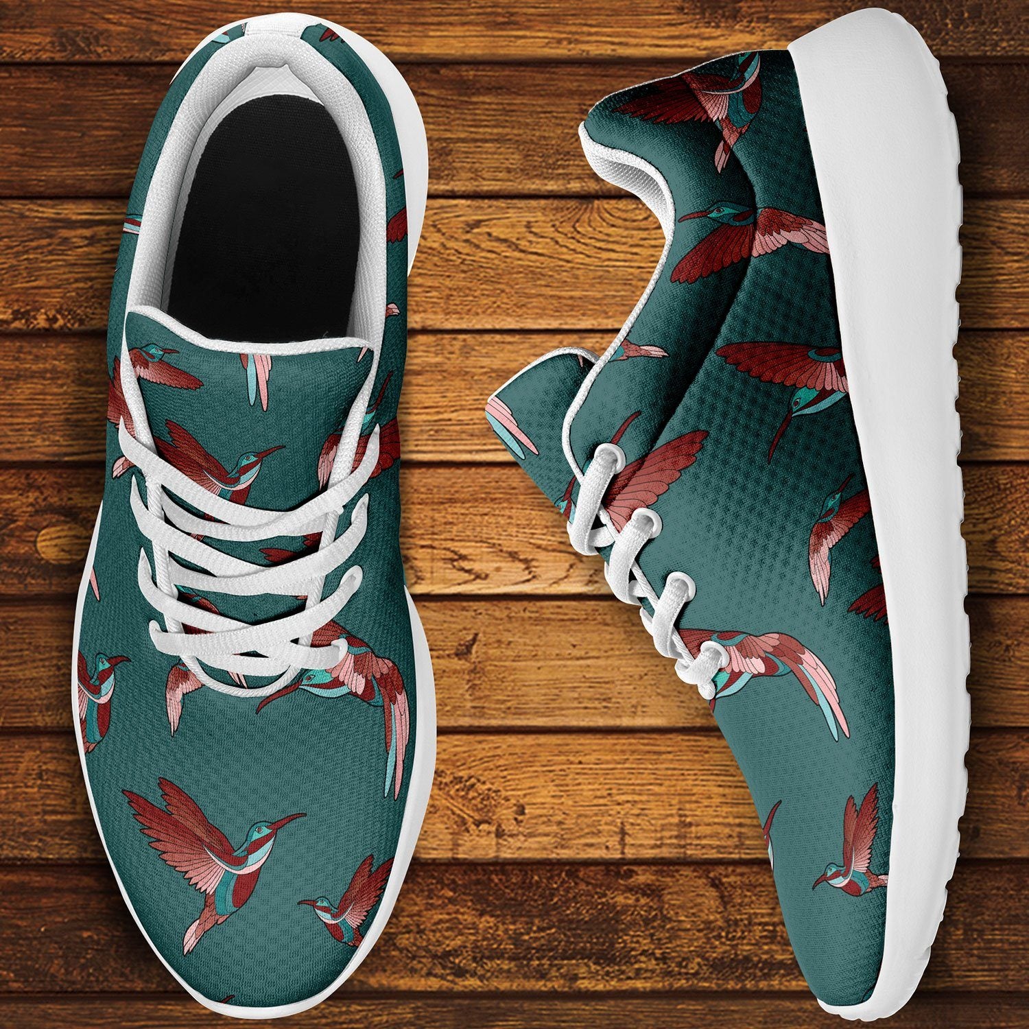 Red Swift Turquoise Ikkaayi Sport Sneakers ikkaayi Herman