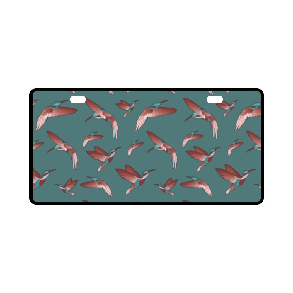 Red Swift Turquoise License Plate License Plate e-joyer