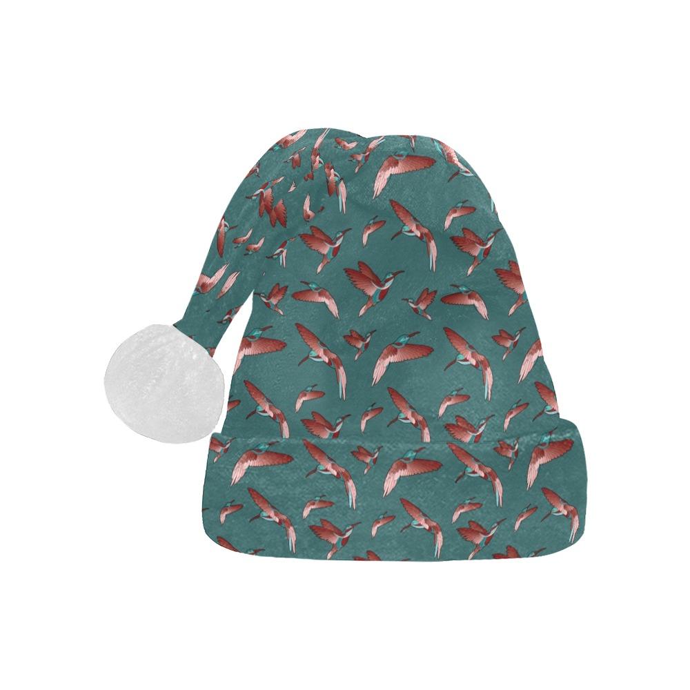 Red Swift Turquoise Santa Hat Santa Hat e-joyer