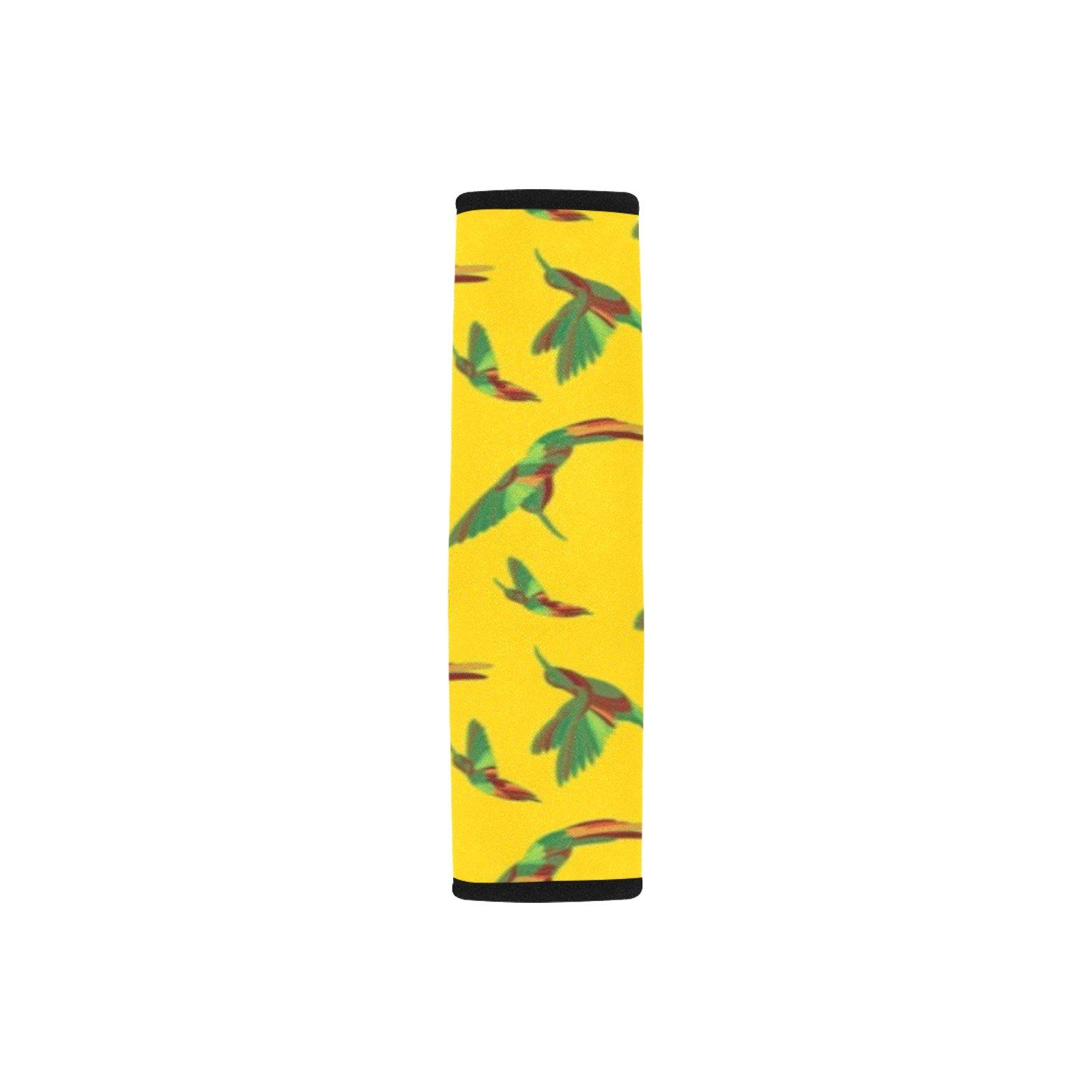 Red Swift Yellow Car Seat Belt Cover 7''x12.6'' (Pack of 2) Car Seat Belt Cover 7x12.6 (Pack of 2) e-joyer