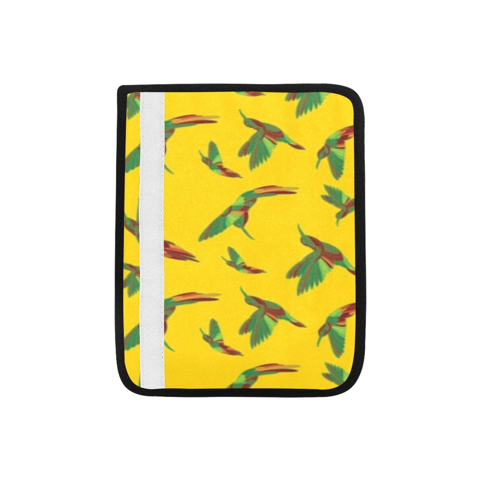 Red Swift Yellow Car Seat Belt Cover 7''x12.6'' (Pack of 2) Car Seat Belt Cover 7x12.6 (Pack of 2) e-joyer