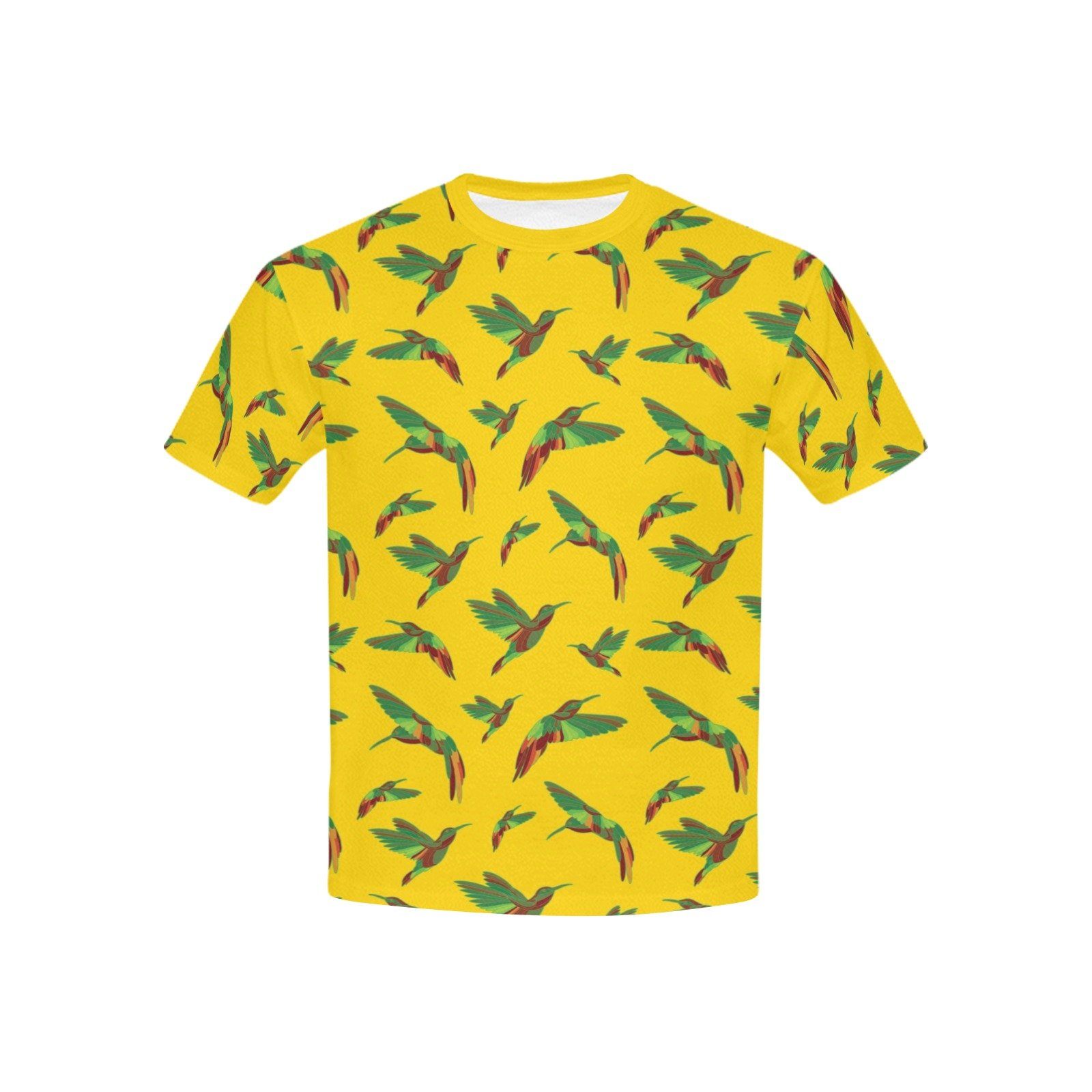 Red Swift Yellow Kids' All Over Print T-shirt (USA Size) (Model T40) All Over Print T-shirt for Kid (T40) e-joyer