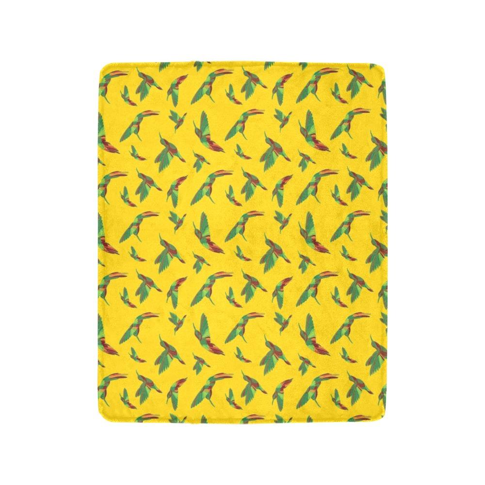 Red Swift Yellow Ultra-Soft Micro Fleece Blanket 40"x50" Ultra-Soft Blanket 40''x50'' e-joyer