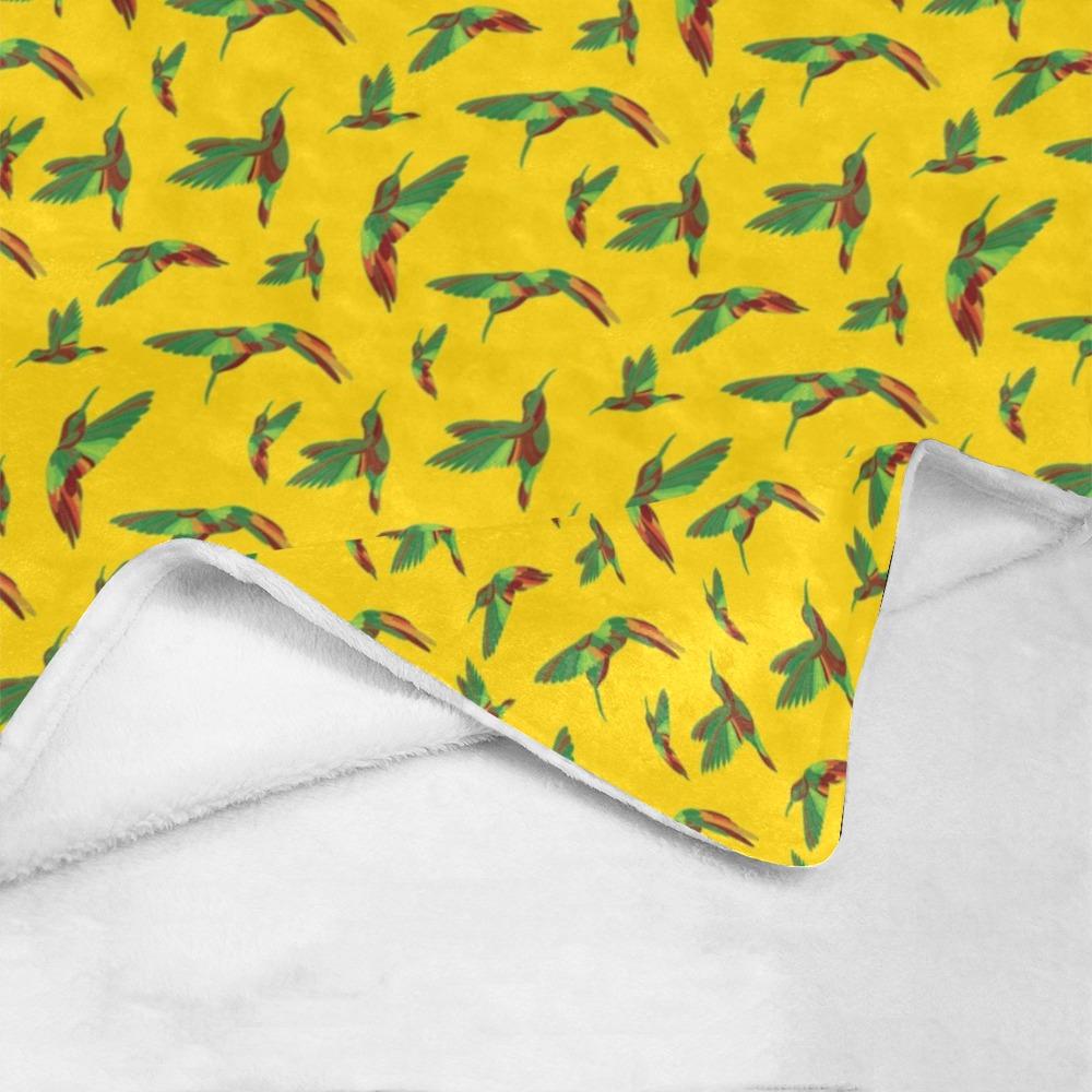Red Swift Yellow Ultra-Soft Micro Fleece Blanket 50"x60" Ultra-Soft Blanket 50''x60'' e-joyer