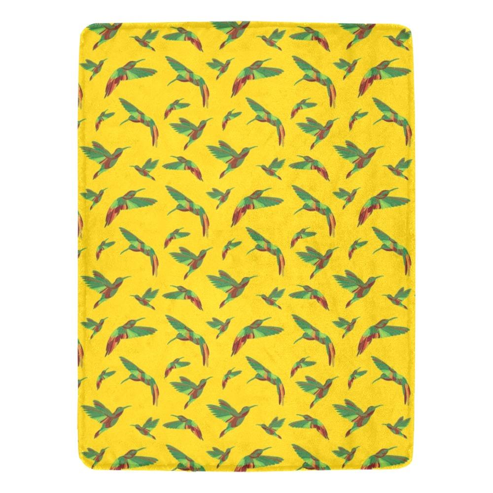 Red Swift Yellow Ultra-Soft Micro Fleece Blanket 60"x80" Ultra-Soft Blanket 60''x80'' e-joyer