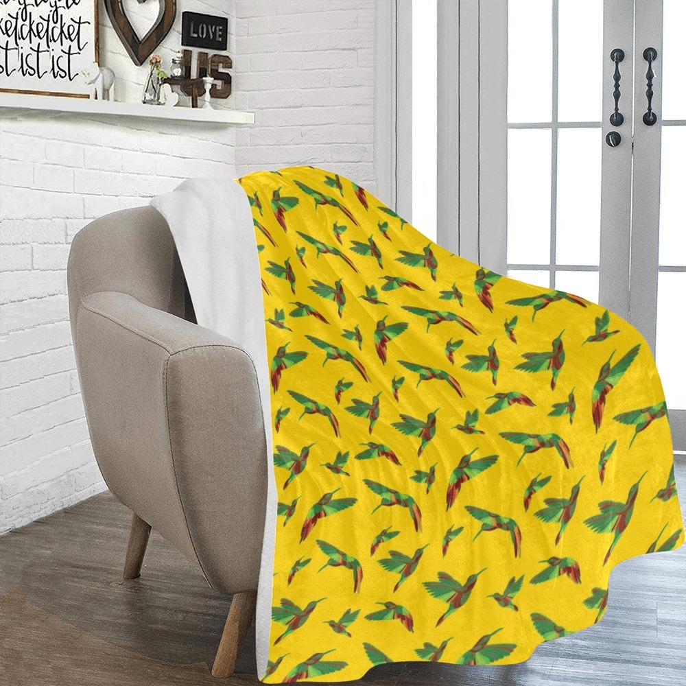 Red Swift Yellow Ultra-Soft Micro Fleece Blanket 60"x80" Ultra-Soft Blanket 60''x80'' e-joyer