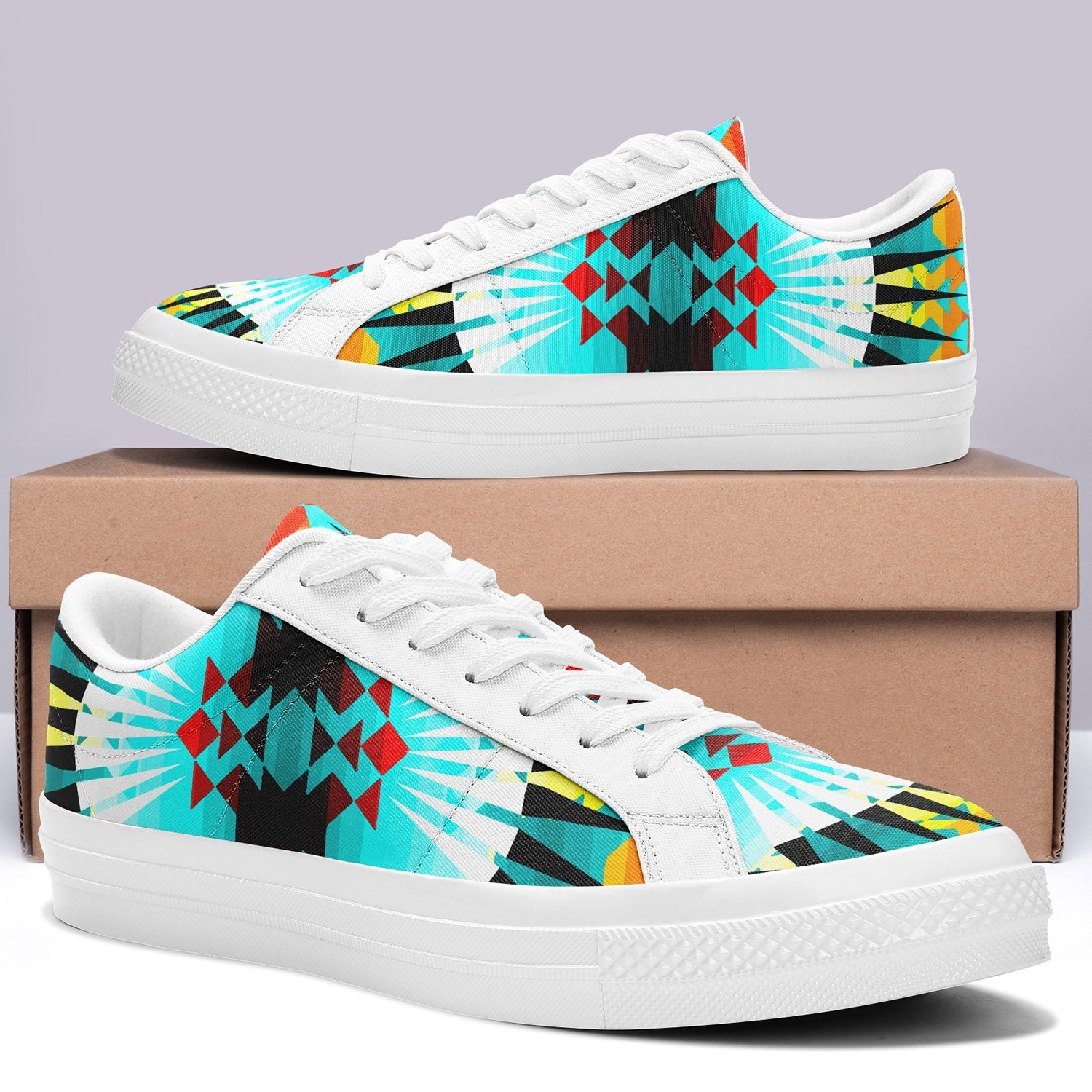 Ribbonwork Bustles Aapisi Low Top Canvas Shoes White Sole 49 Dzine
