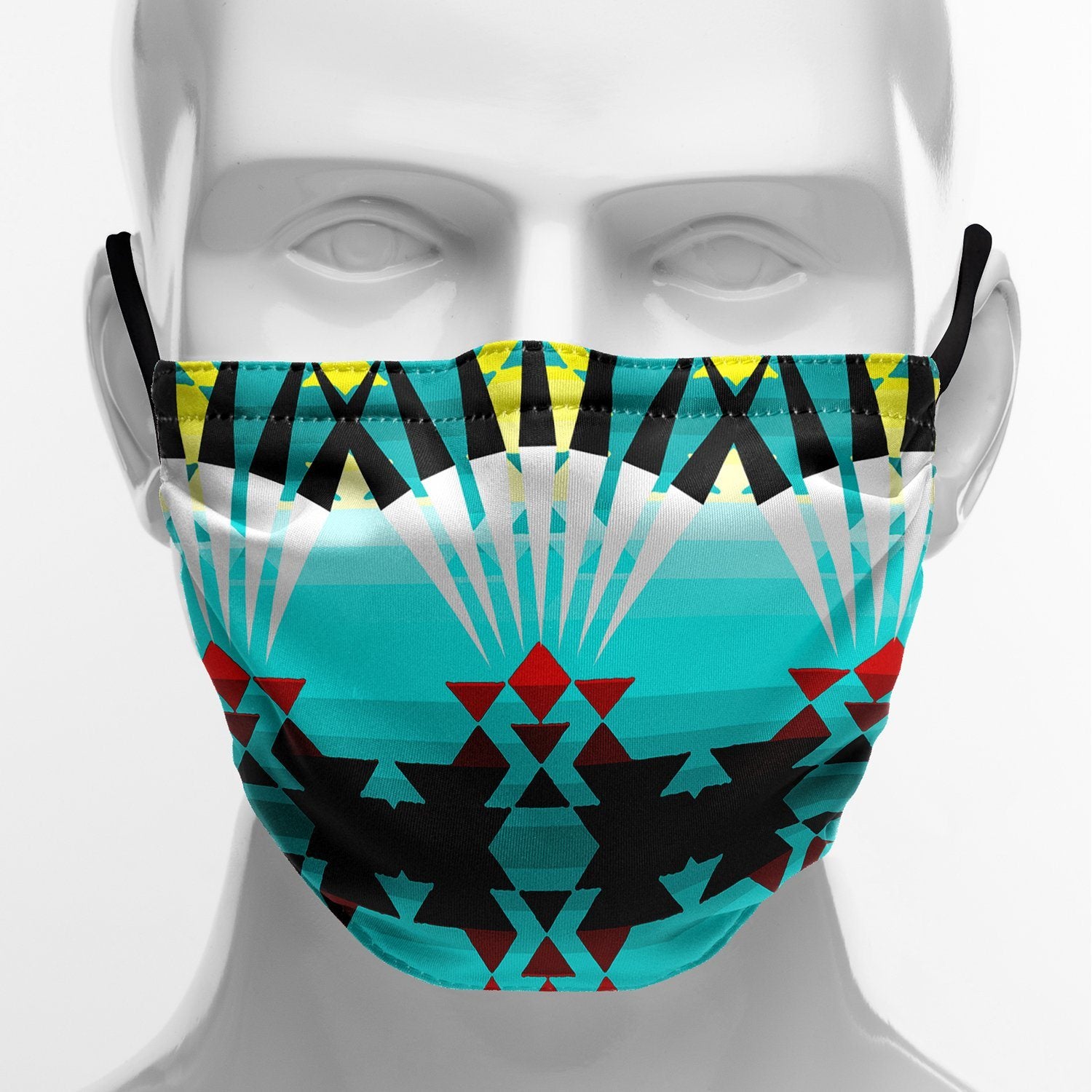 Ribbonwork Bustles Face Cover Herman