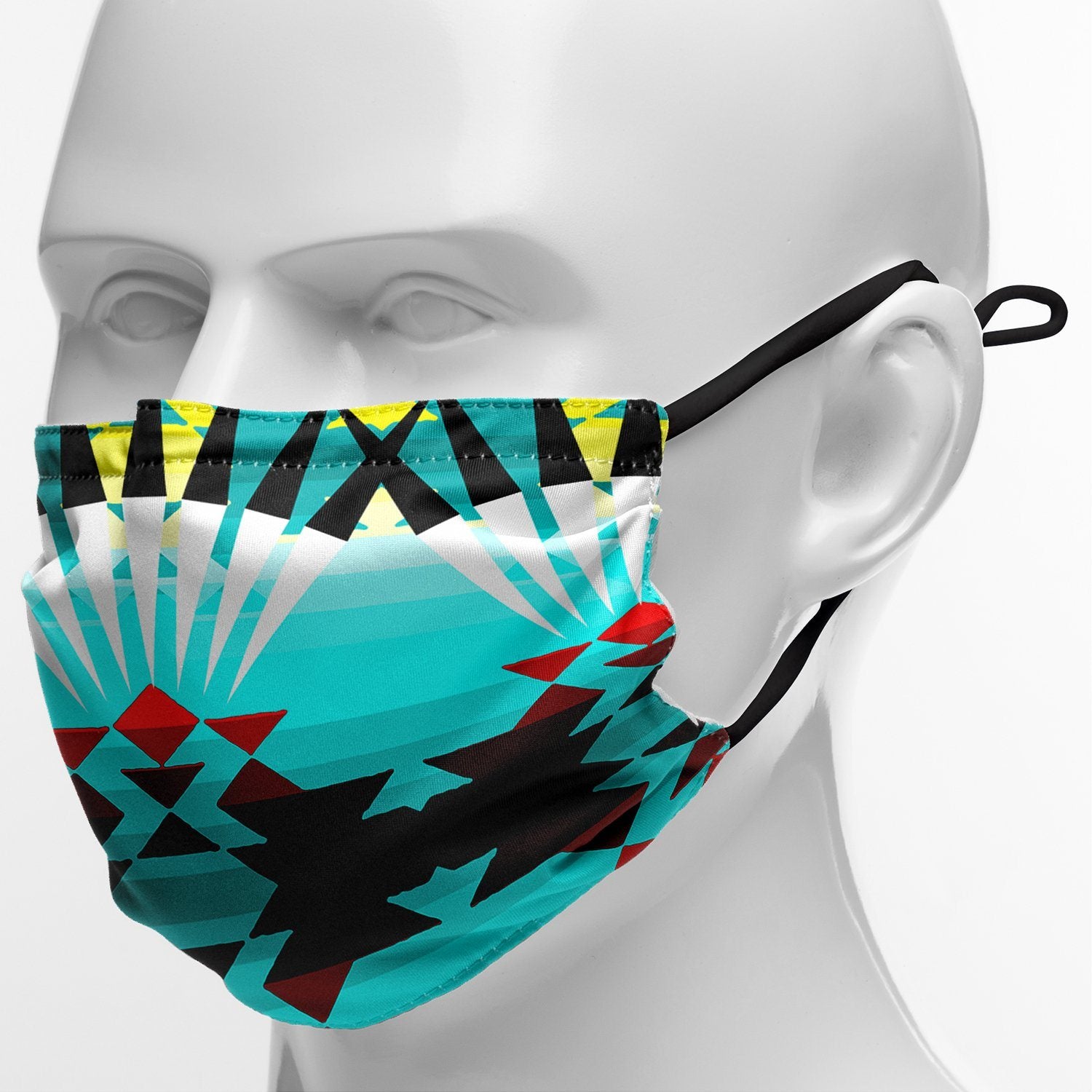 Ribbonwork Bustles Face Cover Herman